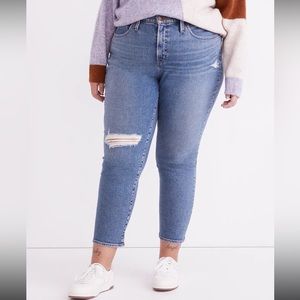 NWT Madewell the plus momjean
